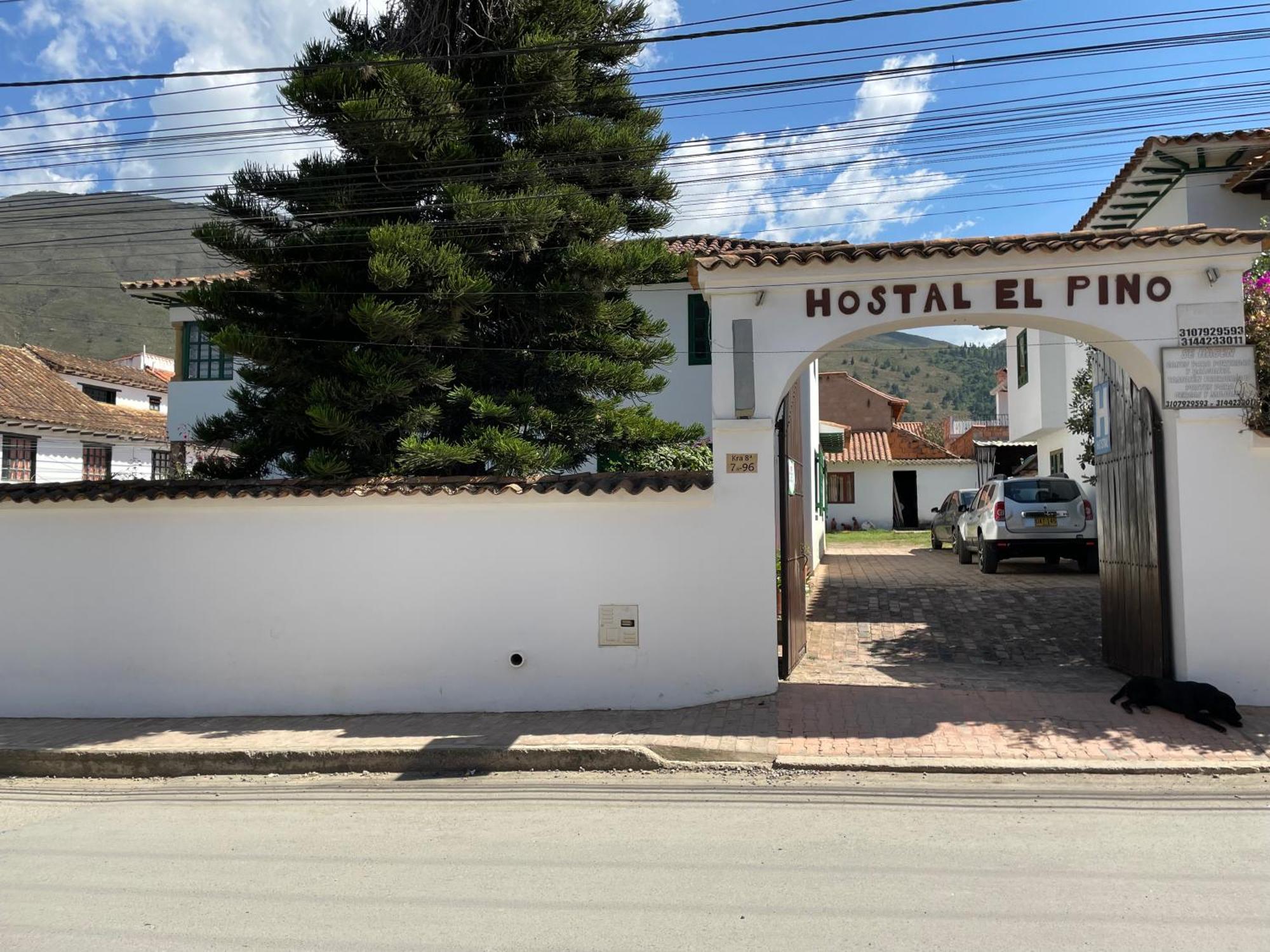 Hostal El Pino Villa de Leyva Dış mekan fotoğraf