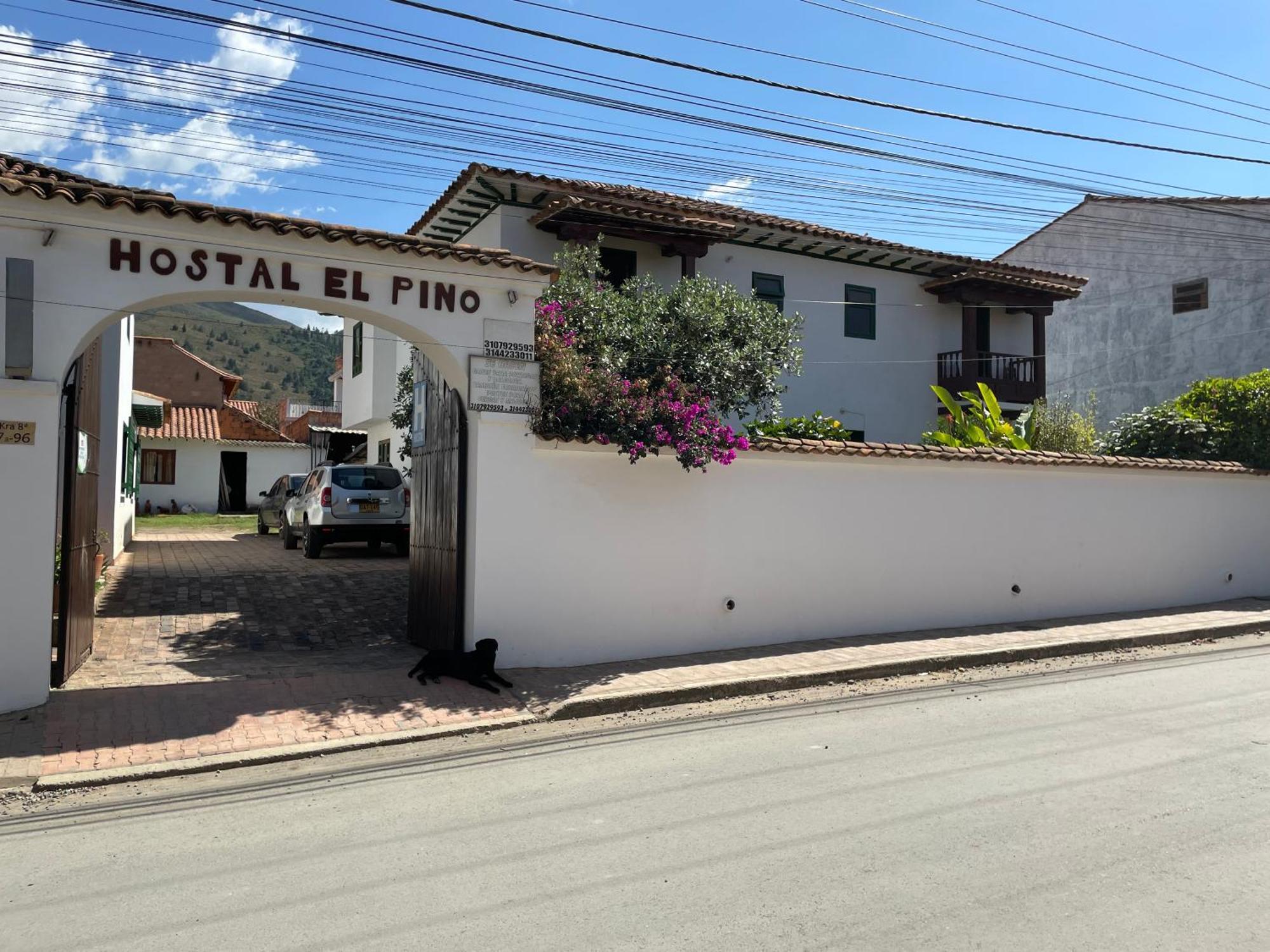 Hostal El Pino Villa de Leyva Dış mekan fotoğraf